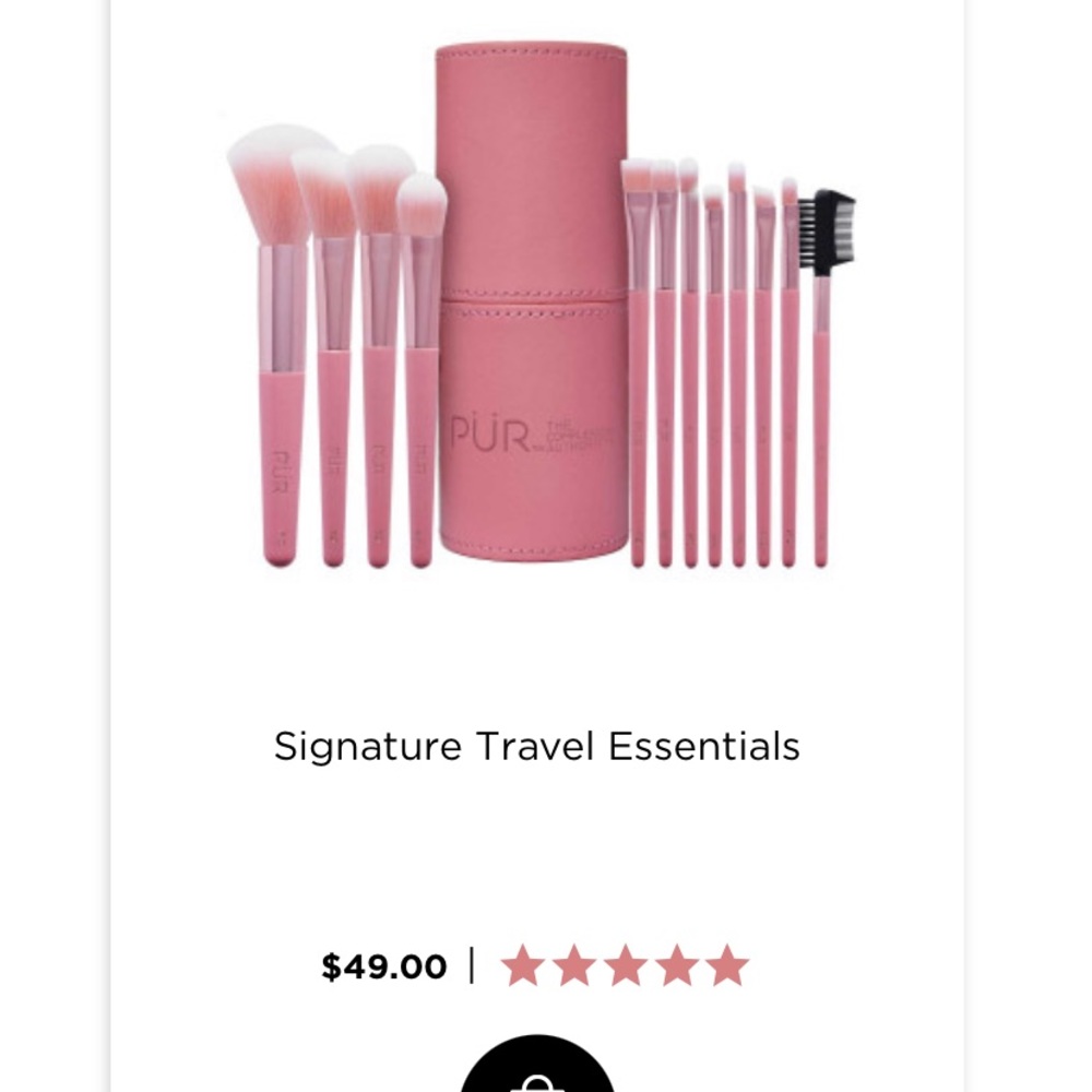 Makeup brushes pür